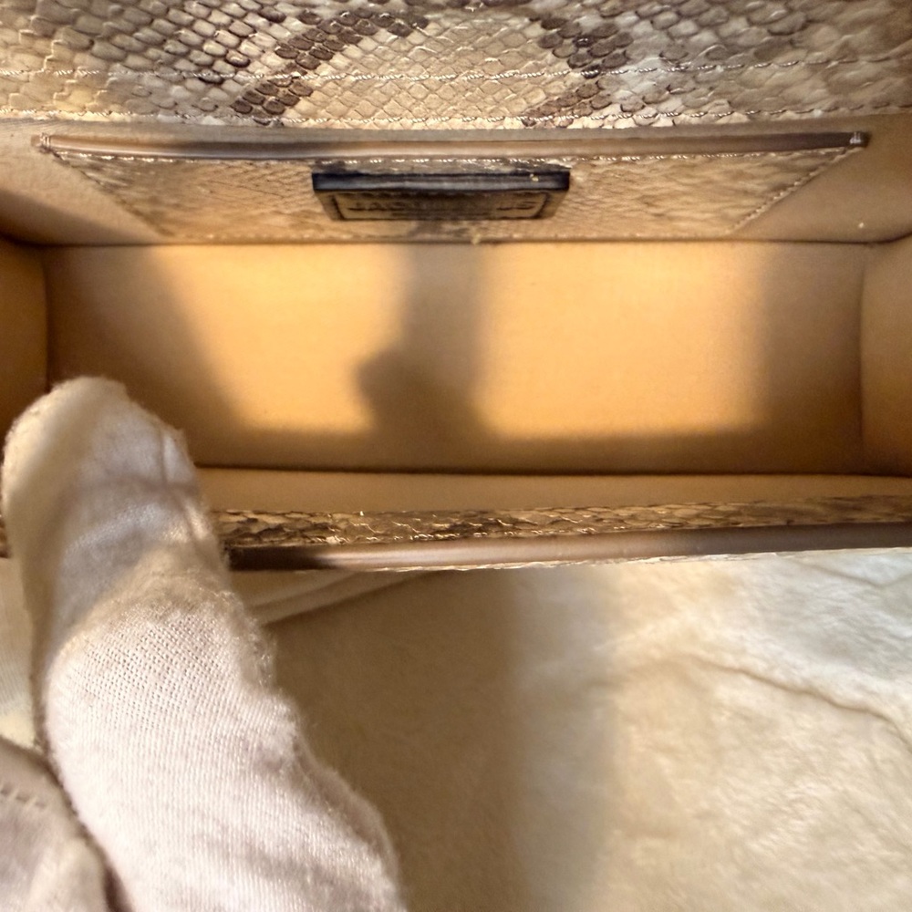 Jacquemus Le Grand Bambino Bag in Snake Embossed - Picture 13 of 16